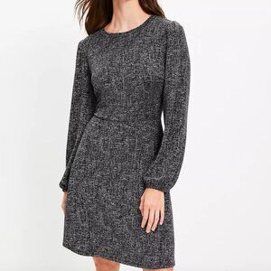 NWT Loft "Metallic Mini Flare Dress" (Size XL)